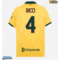 AC Milan Samuele Ricci #4 Tredjedrakt 2025-26 Kortermet